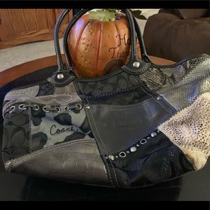 Medium Coach Patchwork Purse
